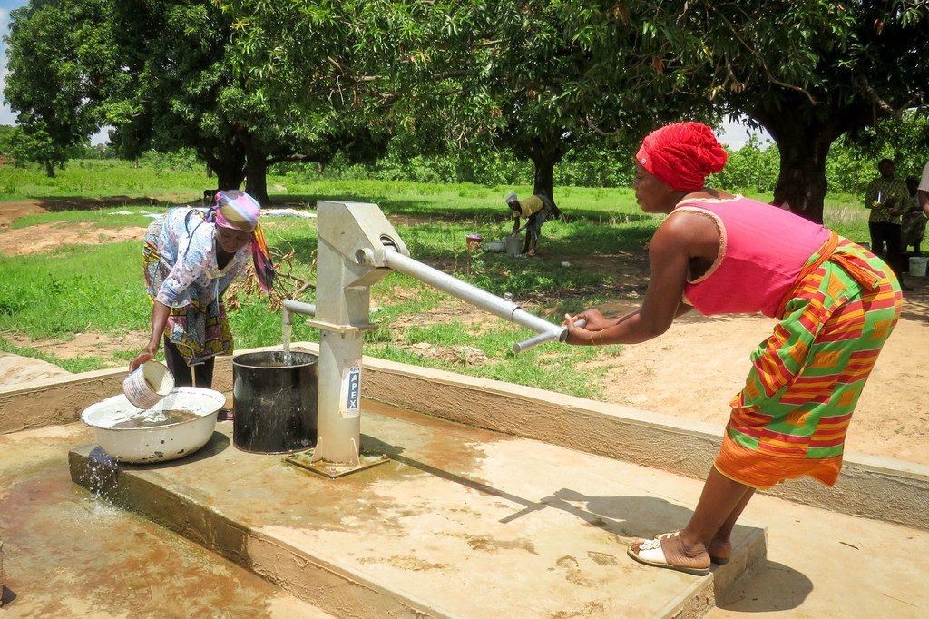 Dans le nord du Ghana, environ 50 % de la population n'a pas accès à l'eau potable.
